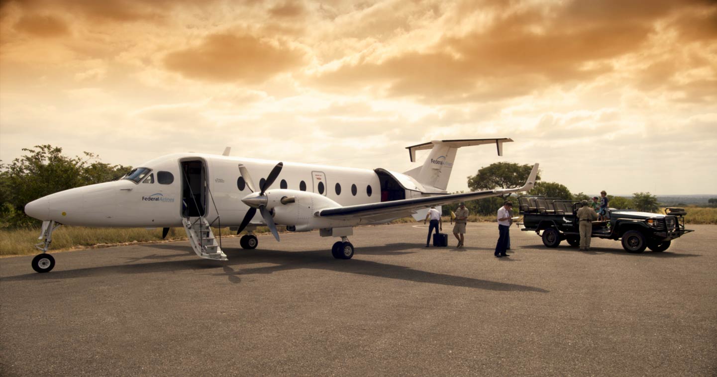 Easy access charter flight to Chobe National Park