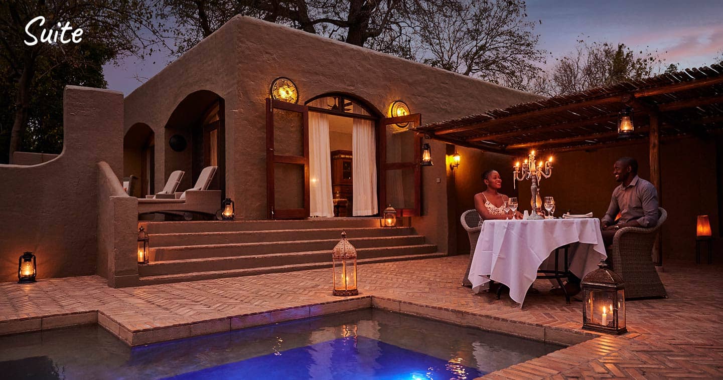 Luxury suite at Chobe Game Lodgein Botswana