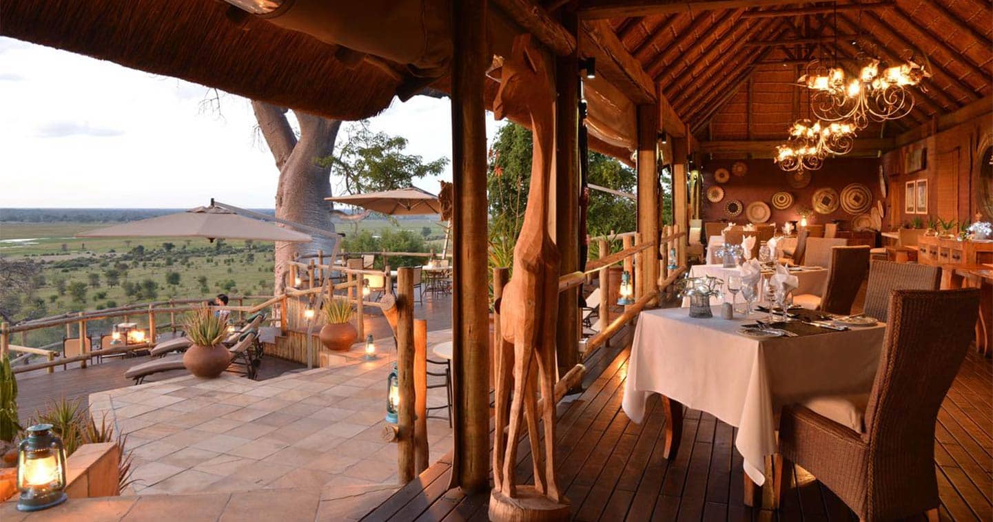 Dining in a Luxury Setting at Ngoma Safari Lodge