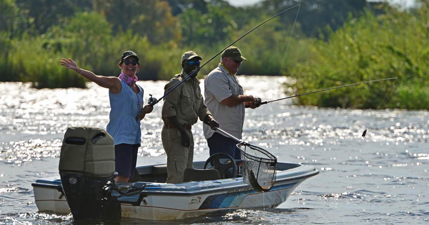 Fishing on the Chobe River - Ichingo Lodge