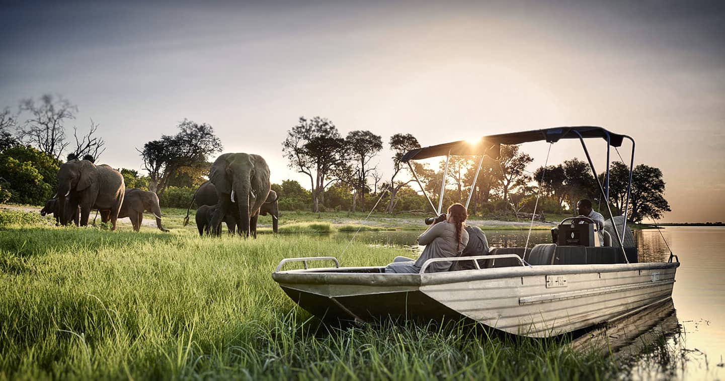 See Wildlife up Close on a Boat safari During your Stay at Sanctuary Chobe Chilwero