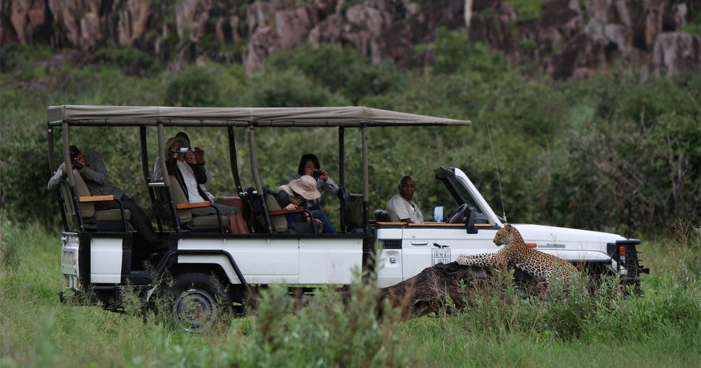 Game drive safari at Savute Safari Lodge