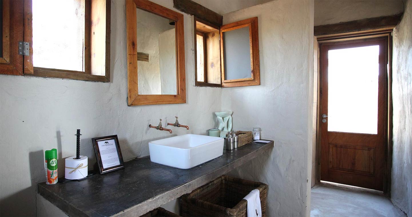 Bathroom at Chobe Elephant Camp in Botswana