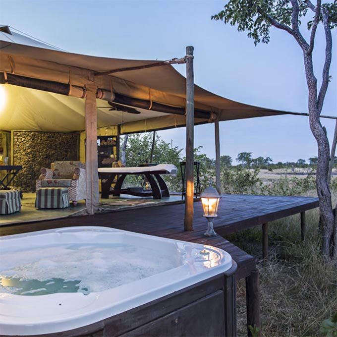 View Camp Kuzuma information in Chobe NP Botswana