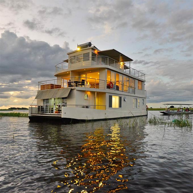 View Chobe River cruises in Chobe National Park