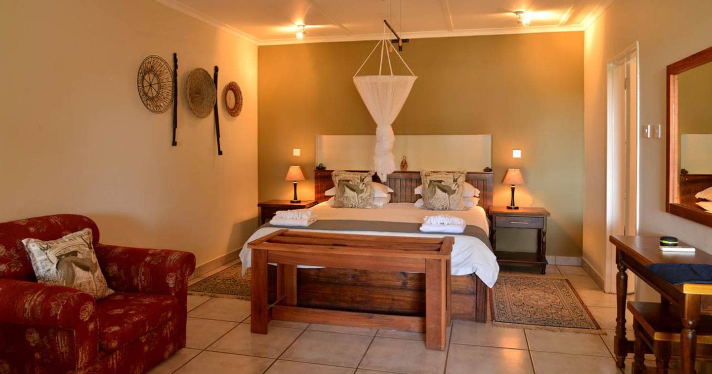 Kasane River View Lodge bedroom