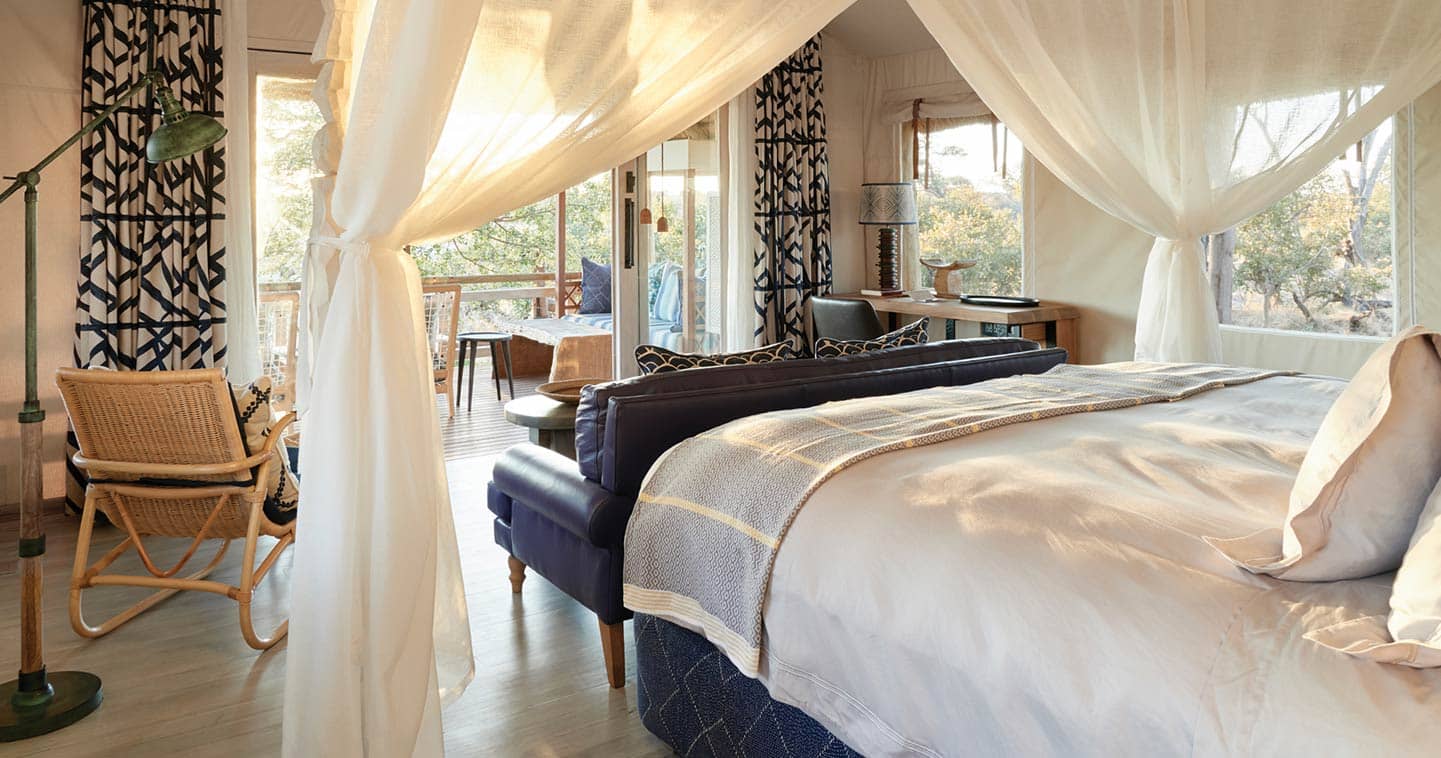 Luxury lodge Chobe Belmond Savute Elephant Lodge