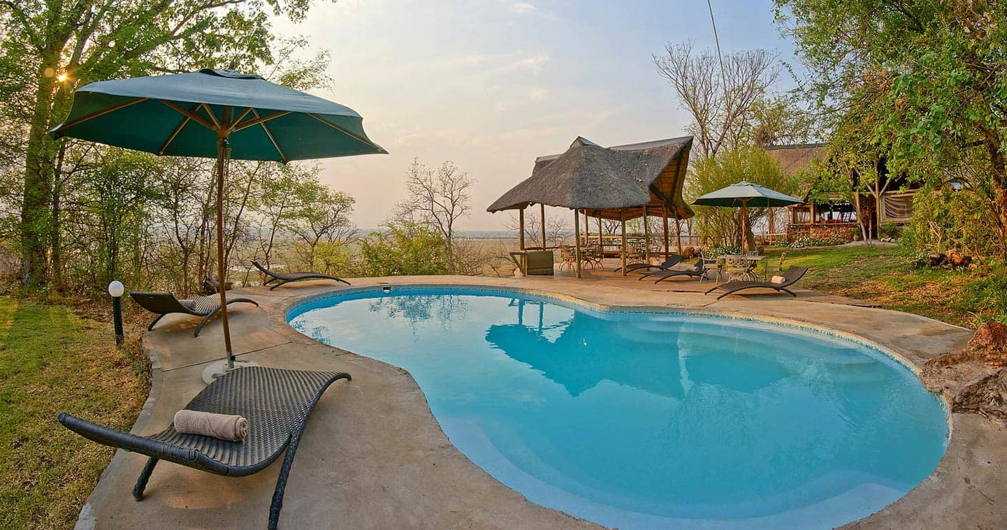 The Pool in Muchenje Safari Lodge in the Chobe National Park
