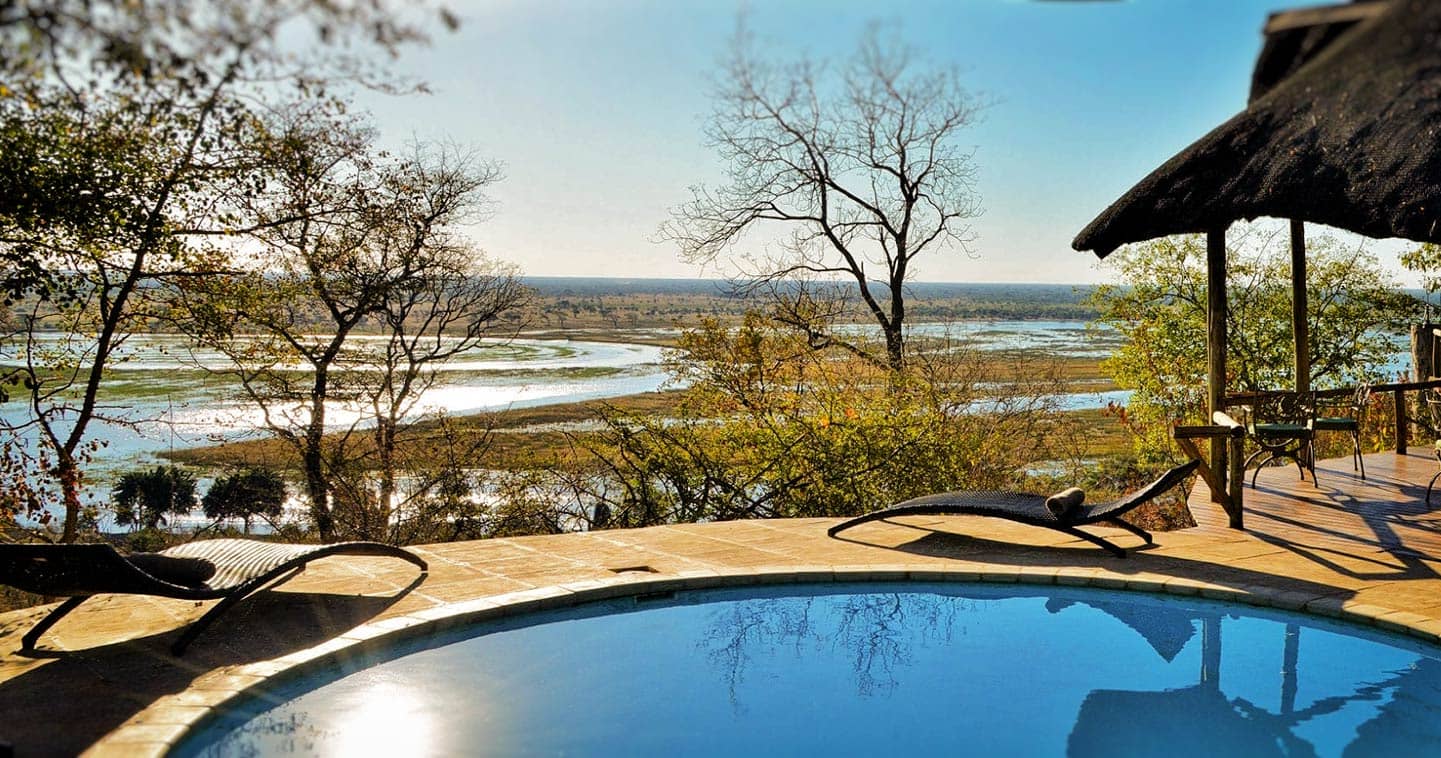 The Pool in Muchenje Safari Lodge in the Chobe National Park