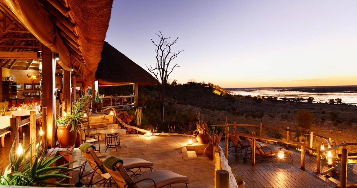 Ngoma Safari Lodge Main Deck in Chobe National Park