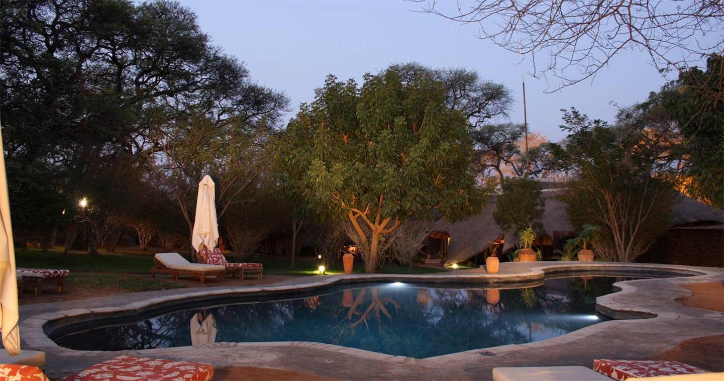 Swimming pool at Chobe Elephant Valley Lodge